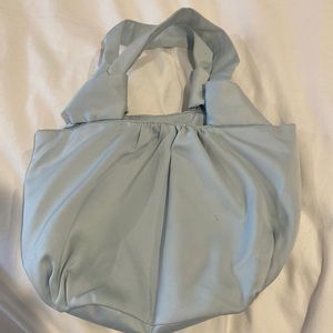 Light blue dress bag